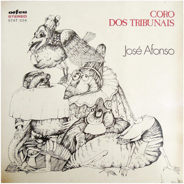 José Afonso : Coro Dos Tribunais (LP, Album, Gat)