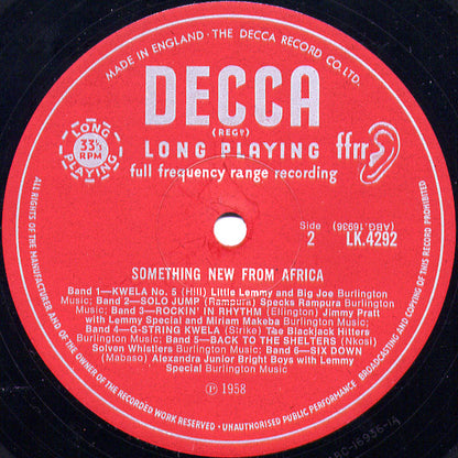 Various : Something New From Africa (LP)