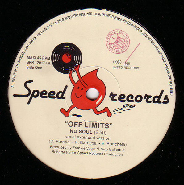 Off Limits (2) : No Soul (12", Maxi)