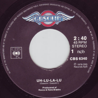 Gasolin' : Uh-Lu-La-Lu / Killin' Time (7")