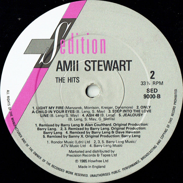 Amii Stewart : The Hits (LP, Comp)