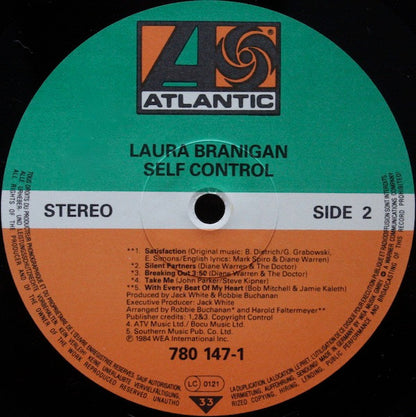 Laura Branigan : Self Control (LP, Album)