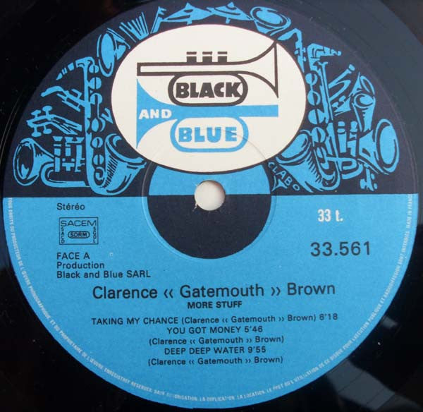 Clarence "Gatemouth" Brown : More Stuff (LP, Album)