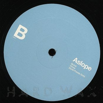 Aslope : A Helping Hand EP (12", EP, Ltd)