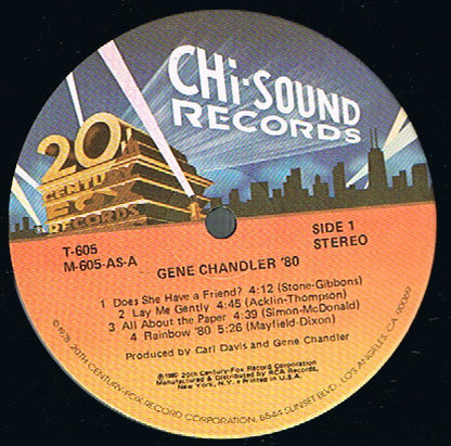 Gene Chandler : '80 (LP, Album)