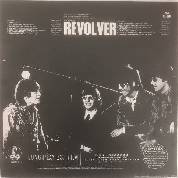 The Beatles : Revolver (LP, Album, RE)