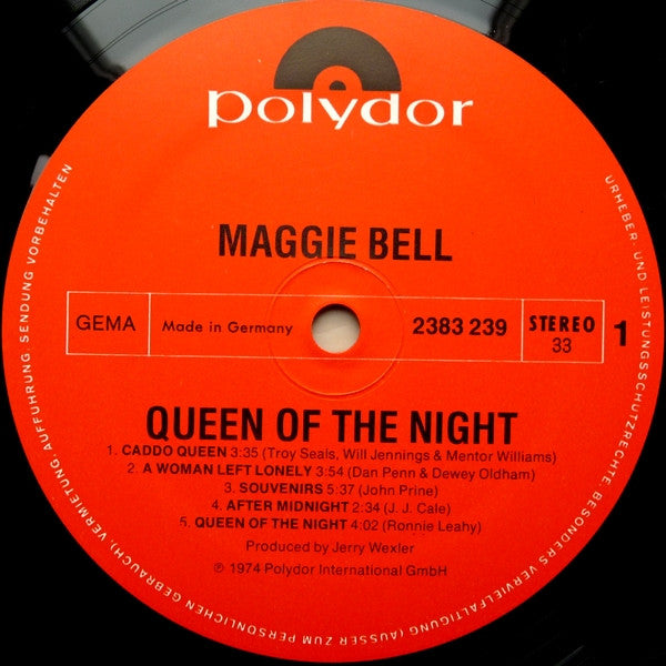 Maggie Bell : Queen Of The Night (LP, Album)