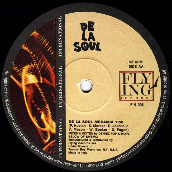 De La Soul : Tread Water Remix / De La Soul Megamix (12")