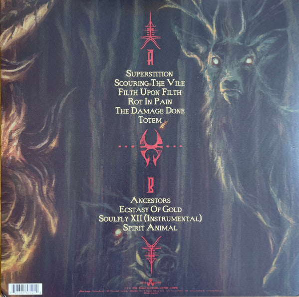 Soulfly : Totem (LP, Album, Ltd, Gol)