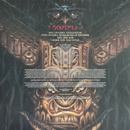 Soulfly : Totem (LP, Album, Ltd, Gol)