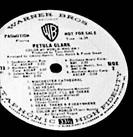 Petula Clark : Color My World / Who Am I (LP, Album, Mono, Promo)