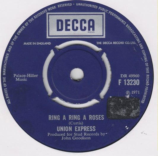 Union Express : Ring A Ring Of Roses (7", Single, Mono)
