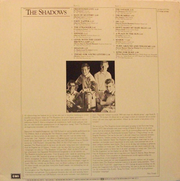 The Shadows : 20 Jaar Hits Deel 2 (LP, Comp)