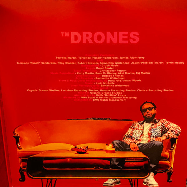 Terrace Martin : Drones (LP, Red)