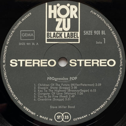 Steve Miller Band : PROgressive POP (LP, Comp, S/Edition)