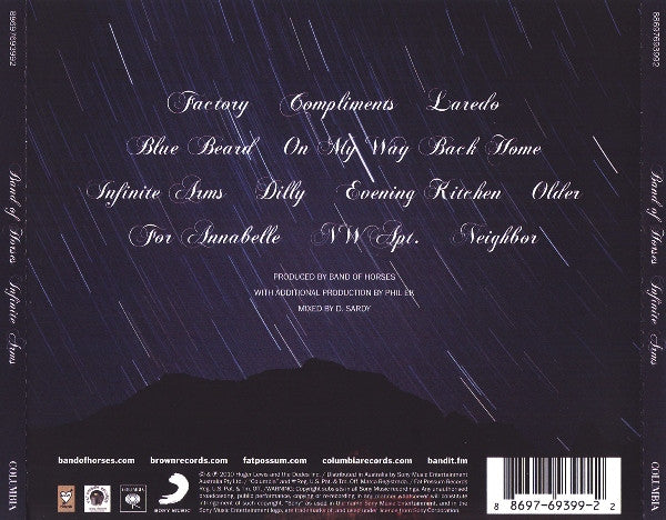 Band Of Horses : Infinite Arms (CD, Album, Jew)