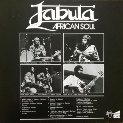 Jabula : African Soul (LP, Album)