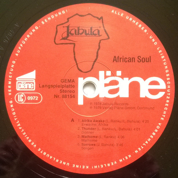 Jabula : African Soul (LP, Album)