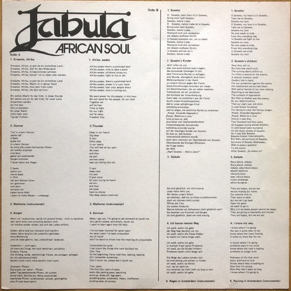 Jabula : African Soul (LP, Album)