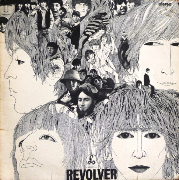 The Beatles : Revolver (LP, Album, Mono)