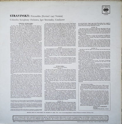 Igor Stravinsky, Columbia Symphony Orchestra : Petroushka (Complete) (LP, RE)