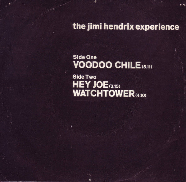 The Jimi Hendrix Experience : Voodoo Chile (7")