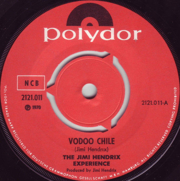 The Jimi Hendrix Experience : Voodoo Chile (7")