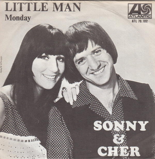 Sonny & Cher : Little Man (7", Single, 4-p)