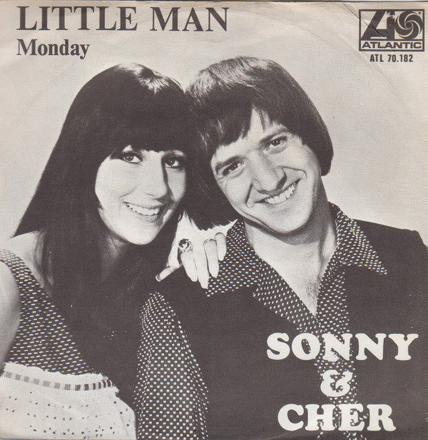 Sonny & Cher : Little Man (7", Single, 4-p)