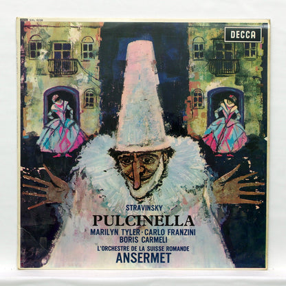 Igor Stravinsky, Marilyn Tyler ∙ Carlo Franzini, Boris Carmeli, L'Orchestre De La Suisse Romande, Ernest Ansermet : Pulcinella (LP)