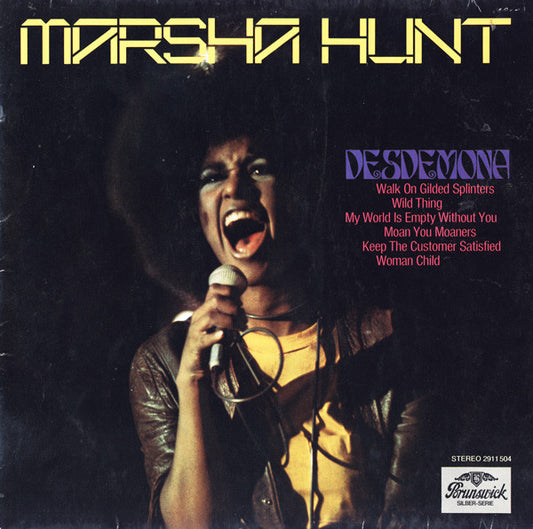 Marsha Hunt : Desdemona (LP, Album, RE)