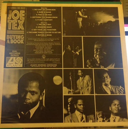 Joe Tex : Buying A Book (LP, Album, Pre)