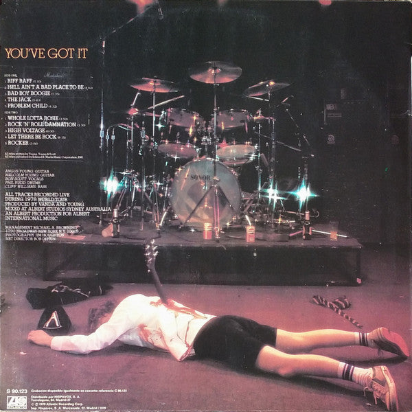 AC/DC : If You Want Blood You've Got It (LP, Album, RP)