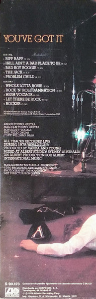 AC/DC : If You Want Blood You've Got It (LP, Album, RP)