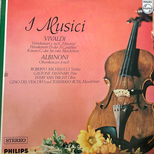 Antonio Vivaldi, Tomaso Albinoni : Violinkonzert e-moll, etc. (LP)