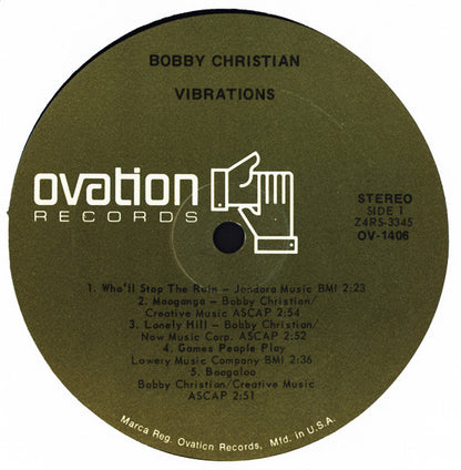 Bobby Christian : Vibe-brations (LP, Album)