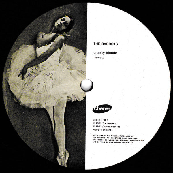 The Bardots : Cruelty Blonde (12", Single)