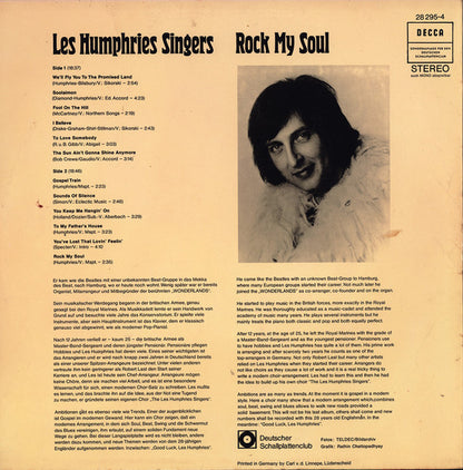 Les Humphries Singers : Rock My Soul (LP, Album, Club)