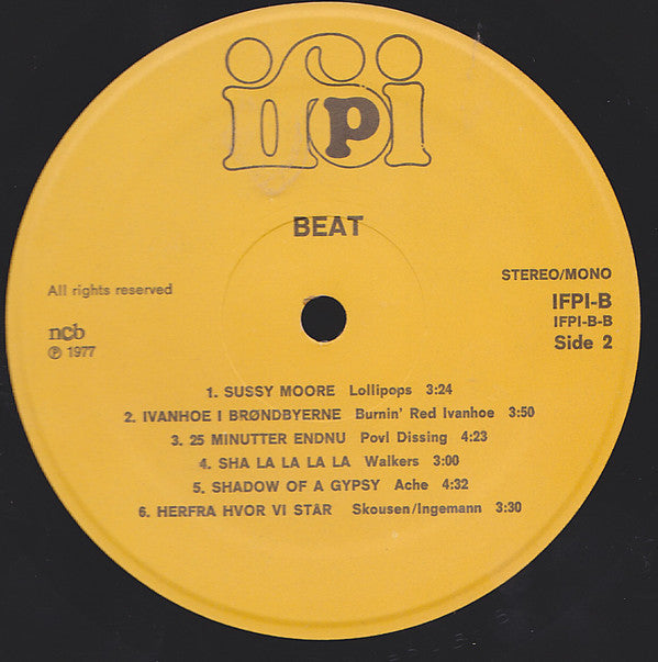 Various : Beat (100 Years Of Recorded Sound - 1877-1977) (2xLP, Comp, Gat)