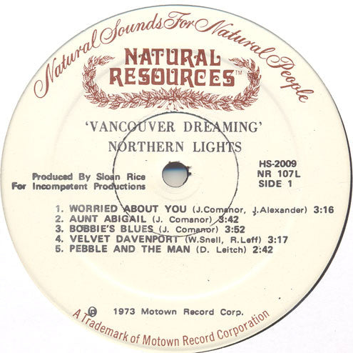 Northern Lights (16) : Vancouver Dreaming (LP)