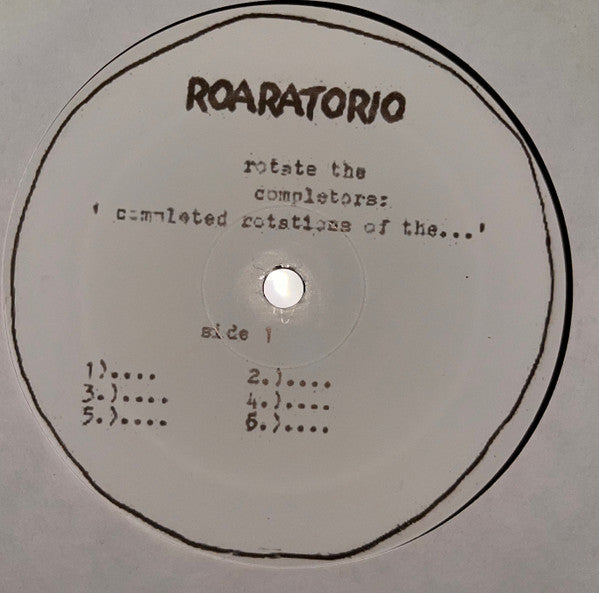 Rotate The Completor : Rotate The Completors: Completed Rotations Of The... (LP, Album)