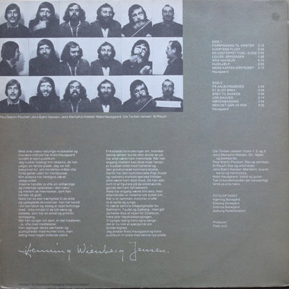 Niels Hausgaard : Men Det Går Jo Nok (LP, Album, Gat)