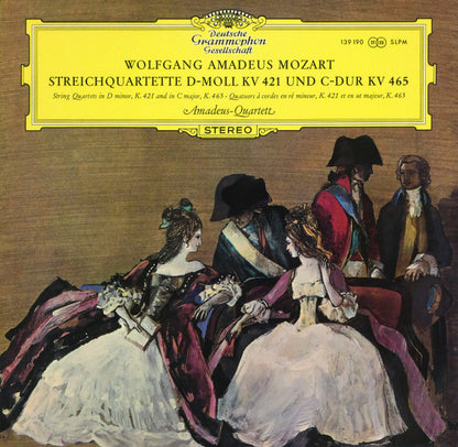Wolfgang Amadeus Mozart, Amadeus-Quartett : Streichquartette D-moll KV 421 Und C-dur KV 465 (LP, 11/)