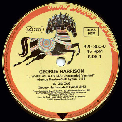 George Harrison : When We Was Fab (12", Maxi)