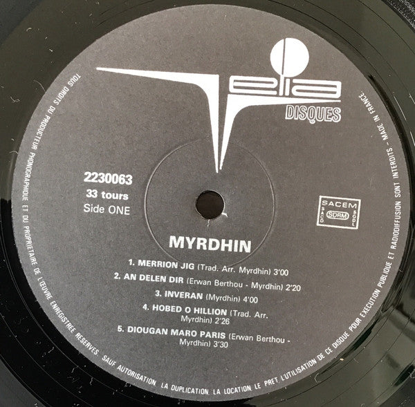 An Delen Dir, Myrdhin : Myrdhin Vol. 3 (LP, Album)