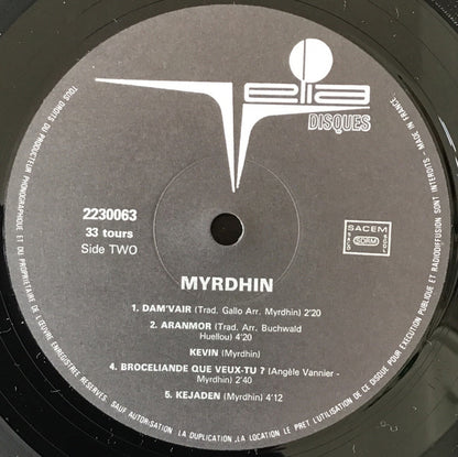An Delen Dir, Myrdhin : Myrdhin Vol. 3 (LP, Album)