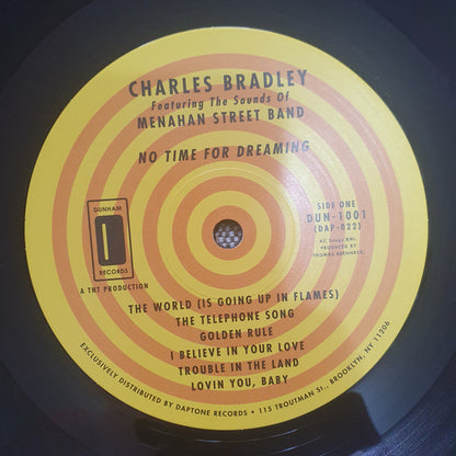 Charles Bradley Featuring The Sounds Of Menahan Street Band : No Time For Dreaming (LP, Album, RE)