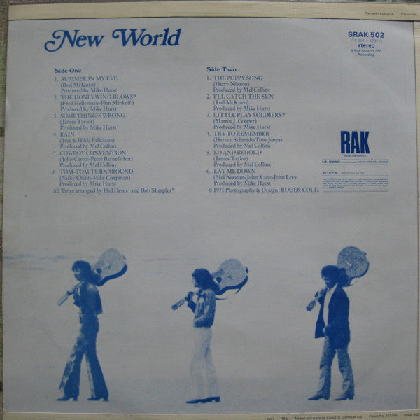 New World (3) : New World (LP, Album)