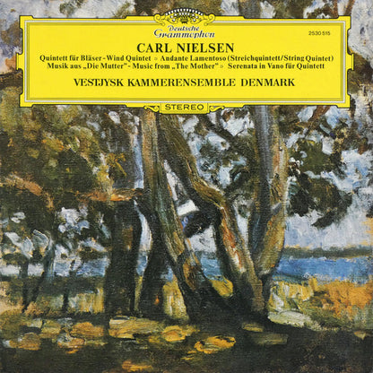 Carl Nielsen, Vestjysk Kammerensemble : Quintett Für Bläser = Wind Quintet / Andante Lamentoso (Streichquintett = String Quintet) / Musik Aus „Die Mutter” = Music From „The Mother” / Serenata In Vano Für Quintett (LP)