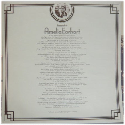 Plainsong : In Search Of Amelia Earhart (LP, Album, Gat)